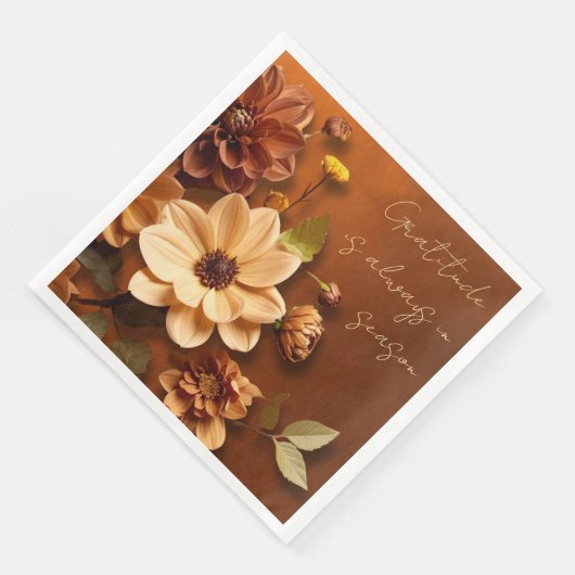 Autumn Dahlia Burnt Orange Gratitude (コーナー)