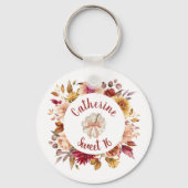 Autumn Dahlia Pumpkin Sweet Sixteen キーホルダー (裏面)