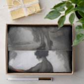 Autumn Dancer in Black & Burnt Orange Decoupage 薄葉紙 (ギフト)