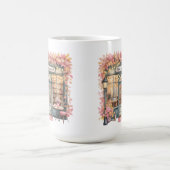 Autumn Dreams Café Mug — Cozy Floral Bookshop  コーヒーマグカップ (中央)