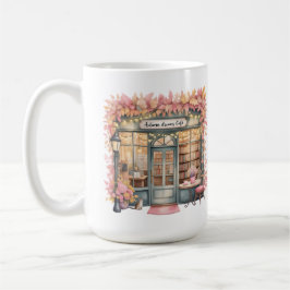 Autumn Dreams Café Mug — Cozy Floral Bookshop コーヒーマグカップ