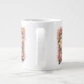 Autumn Dreams Café Mug — Cozy Floral Bookshop ジャンボコーヒーマグカップ (裏面)