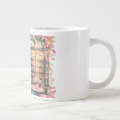 Autumn Dreams Café  Tasses — Cozy Floral Bookshop  ジャンボコーヒーマグカップ (右)