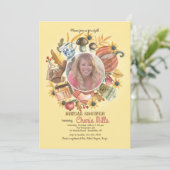 Autumn Elementsフォト招待状 招待状 (スタンド正面)