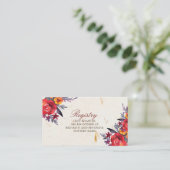 Autumn Essenceの結婚登録カード エンクロージャーカード (スタンド正面)