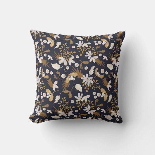 Autumn Evening Bloom クッション (正面)