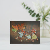 Autumn fairies postcard シーズンポストカード (スタンド正面)