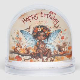 Autumn Fall African Fairy Woodland Animal Birthday