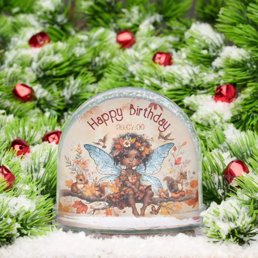 Autumn Fall African Fairy Woodland Animal Birthday (クリスマス)