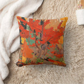 Autumn-Fall, fine art by Tom Thomson, クッション (ブランケット)