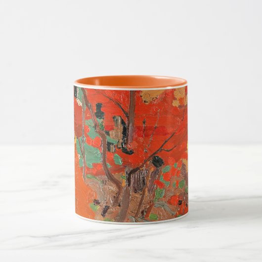 Autumn-Fall, fine art by Tom Thomson, マグカップ (中央)