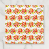 Autumn Fall Harvest Baby Shower Thank You フェイバータグ (裏面)