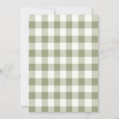 Autumn Fall in Love Pumpkin Baby Shower 招待状 (裏面)