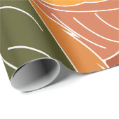 Autumn Fall Leaves ラッピングペーパー (ロールコーナー)