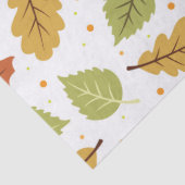 Autumn Fall Leaves Pattern 薄葉紙 (詳細)