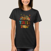 Autumn Fall Outfit Yiayia Thankful Grateful Blesse Tシャツ (正面)