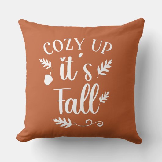 Autumn, Fall Rustic クッション (正面)