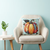 Autumn Farmhouse Quilt Style Home Décor クッション (椅子)