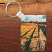 Autumn Fencepost Keychain キーホルダー (正面)