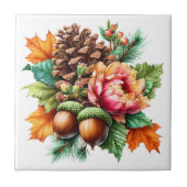 Autumn Floral タイル (正面)