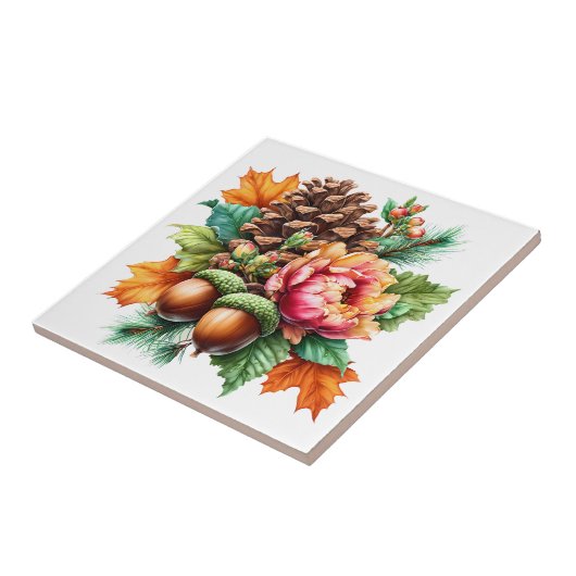 Autumn Floral タイル (側面)