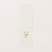 Autumn Floral Butterfly Folded Card (内部フラット)