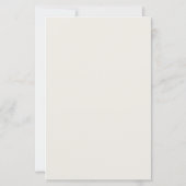 Autumn Floral Butterfly Paper Sheet (裏面)