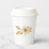 Autumn flower 紙コップ (正面)