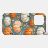Autumn Flower Fall Pumpkin Girl Women Case-Mate iPhoneケース (裏面 (横))