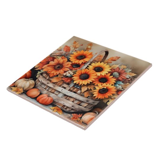 Autumn Flowers タイル (側面)