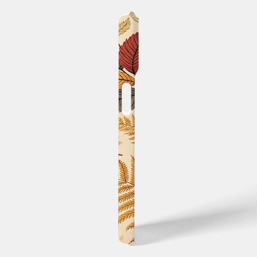 Autumn Foliage and Berries – Warm Earthy Tones Case-Mate iPhoneケース (裏面 / 右)