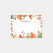 Autumn Foliage Personalized ポストイット (正面)