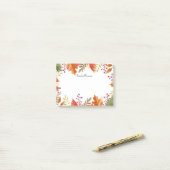 Autumn Foliage Personalized ポストイット (デスク上)