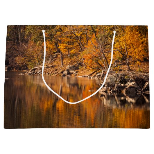 Autumn Forest ラージペーパーバッグ (正面)