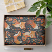 Autumn Forest Animal Fox Decoupage Paper 薄葉紙 (ギフト)