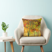 Autumn Forest Colorful Leaves Throw Pillow クッション (椅子)