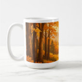 Autumn Forest Nature Mug コーヒーマグカップ (左)