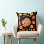 Autumn fox Acrylic Keychain クッション (椅子)