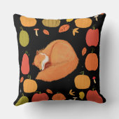 Autumn fox Acrylic Keychain クッション (裏面)