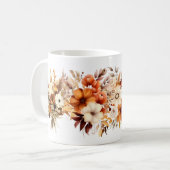 Autumn Garden Ceramic Mug コーヒーマグカップ (正面左)