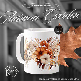 Autumn Garden Ceramic Mug コーヒーマグカップ
