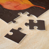 Autumn Girl Puzzle ジグソーパズル (側面)