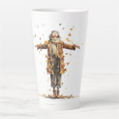 autumn girl's cup カフェラテマグ (正面)