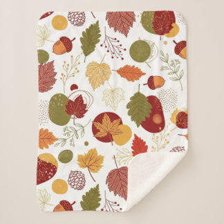 Autumn Glow, Gentle Slow シェルパブランケット