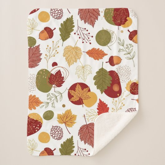 Autumn Glow, Gentle Slow シェルパブランケット (正面)