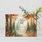 Autumn Glow in the Enchanted Forest Wedding セーブザデート (スタンド正面)