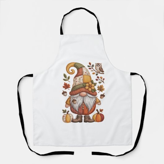 autumn gnome Classic T-Shirt.png エプロン (正面)