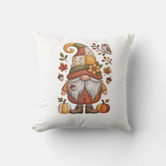 autumn gnome Classic T-Shirt.png クッション (正面)