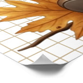 Autumn Gnome Poster ポスター (角)