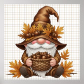 Autumn Gnome Poster ポスター (正面)